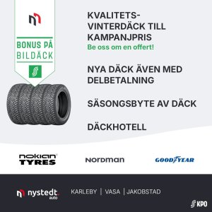 Däckerbjudanden - Nystedt & Maakunnan auto
