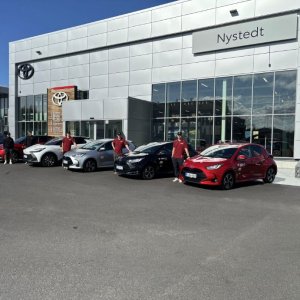 Suomen suosituimmat autot Vaasan Sportin pelaajille käyttöön