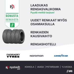 Photos from Autoliike Nystedt Bilaffär Oy Ab's post