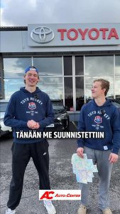 Mites teiltä lähtis kartan avulla suunnistus ilman navigaattoreita? 😆 Elis Välilä ja Valtteri Karnaranta suunnistivat K...