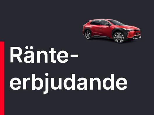 Ränteerbjudande på ett parti Toyota bZ4X-bytesbilar